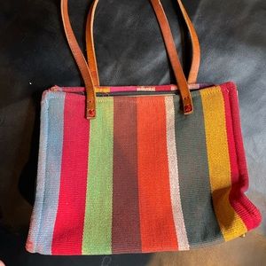 Mena NY Handcrafted Vintage tote